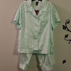 Satin pajama set